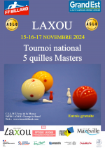 Carambole - 5 quilles - 2e tournoi national