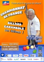 Carambole - Partie Libre - Championnat de France N1