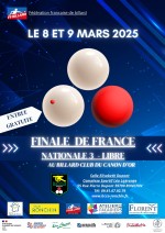 Carambole - Partie Libre - Championnat de France Nationale 3