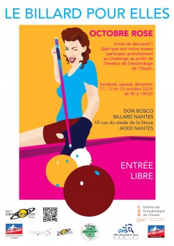 Le billard pour elles au Don Bosco Billard Nantes